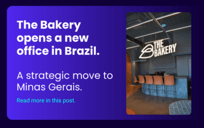 The Bakery opens new office in Belo Horizonte and strengthens its presence in Brazil to accelerate corporate innovation 